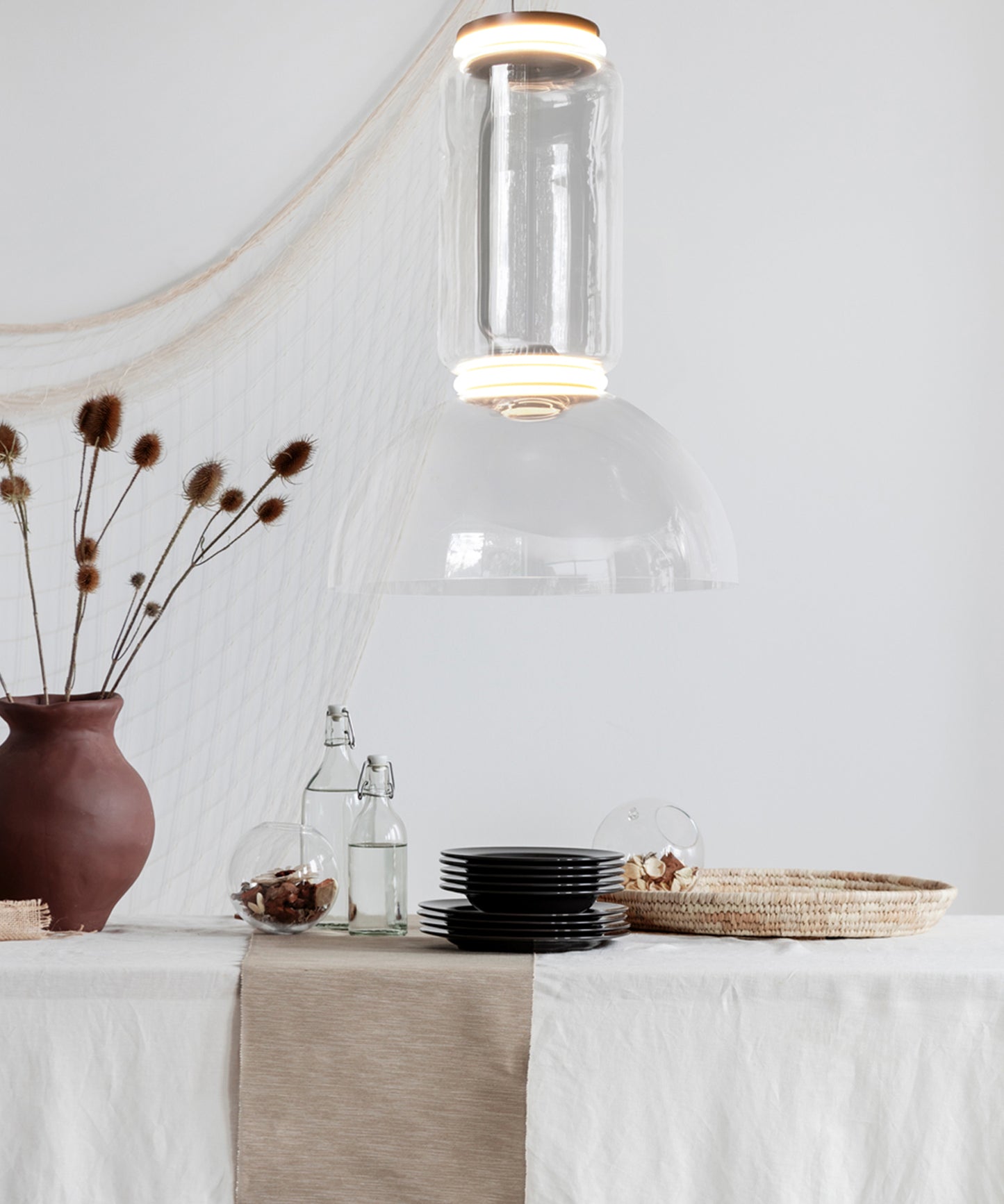 Noctambule Pendant Lamp with Bowl Shade