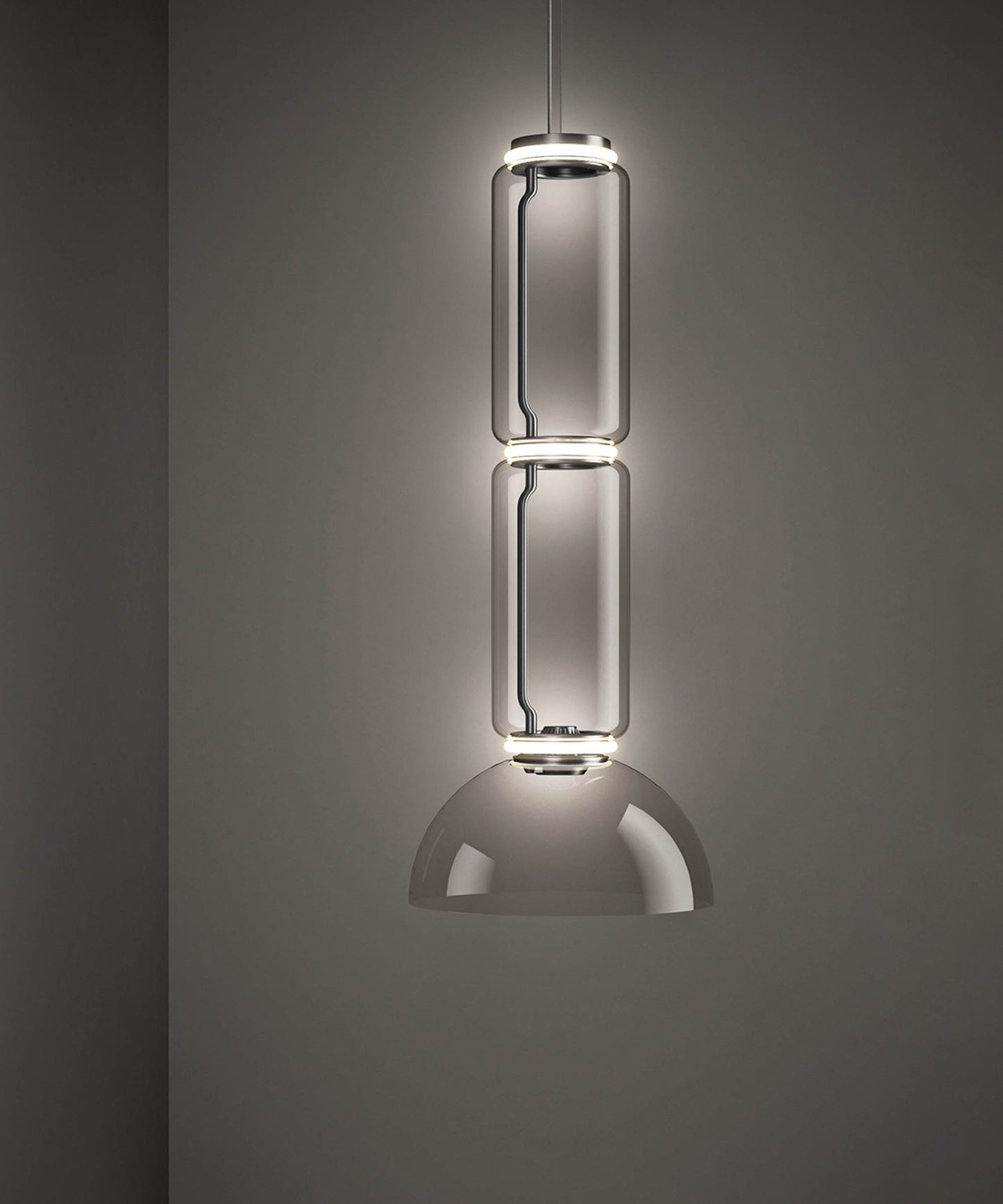 Noctambule Pendant Lamp with Bowl Shade