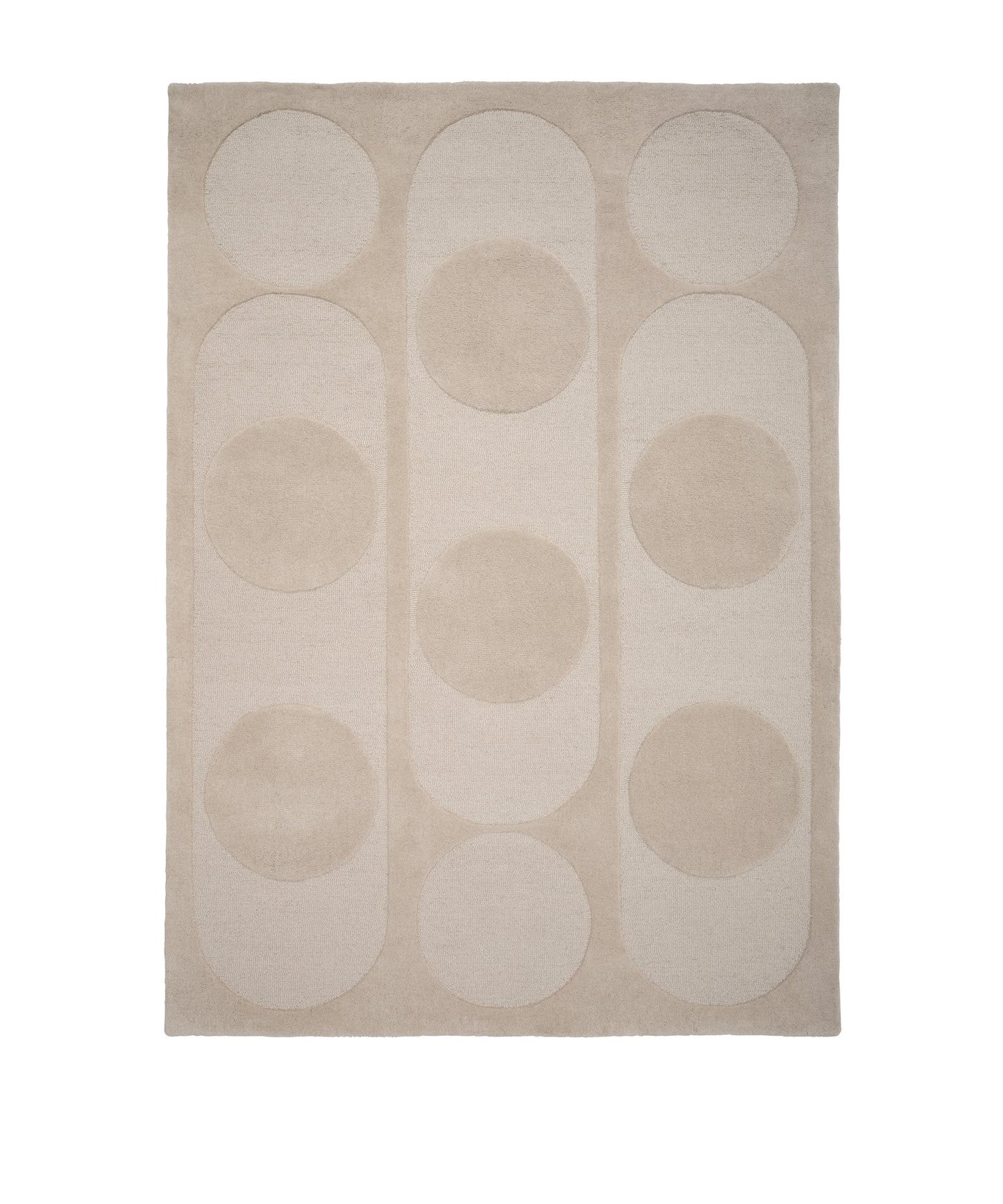 Orb Alliance Rug in Chalk