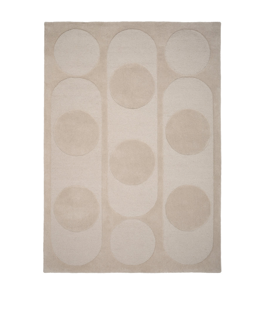 Orb Alliance Rug in Chalk