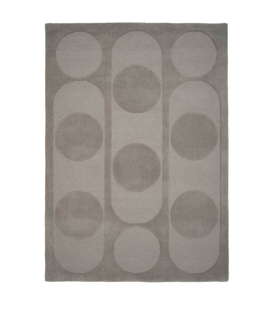 Orb Alliance Rug in Grey