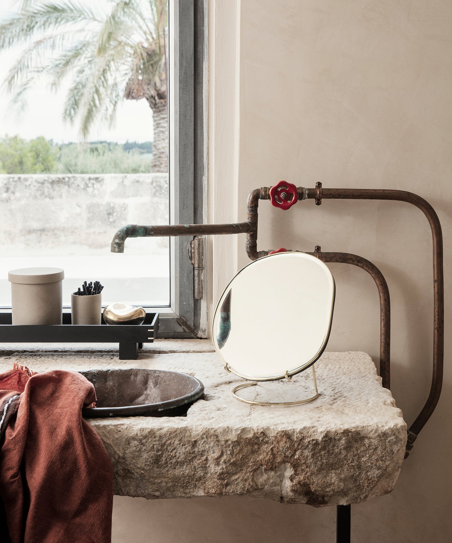 Pond Table Mirror