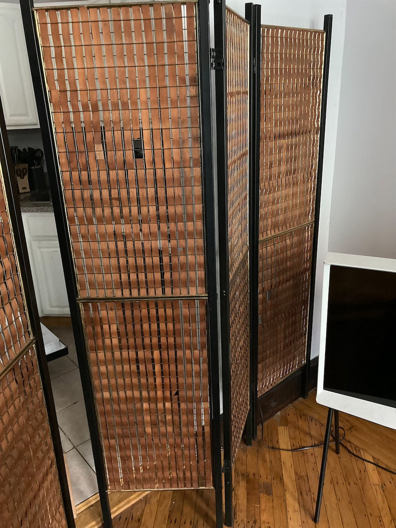 Vintage Paul McCobb Teak Room Divider Screens (1950s )- Set of 2 - Sample