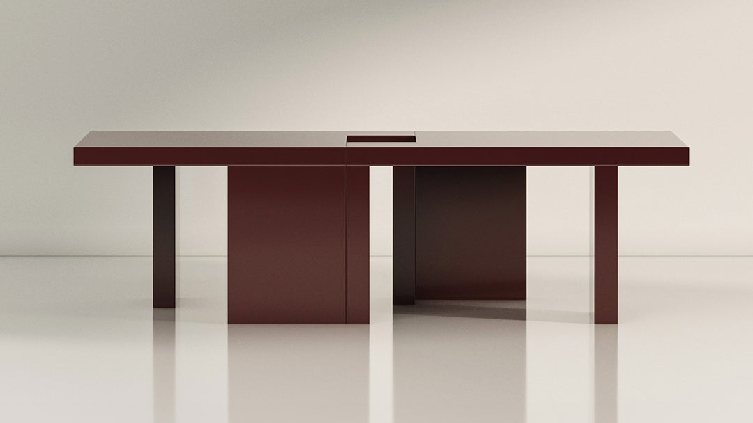 Practice Dining Table - Sage & Off-White - Sample