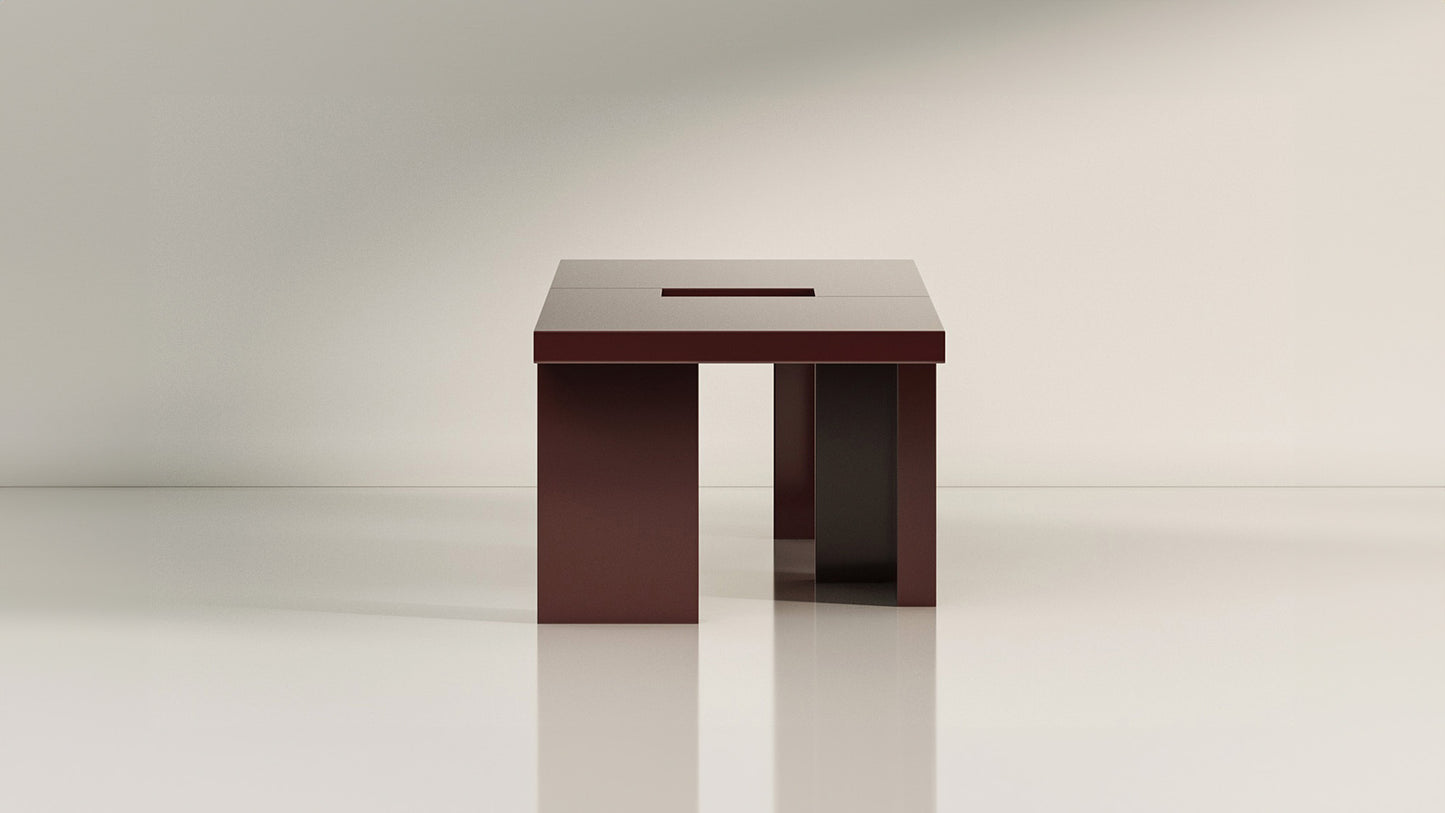 Practice Dining Table - Sage & Off-White - Sample