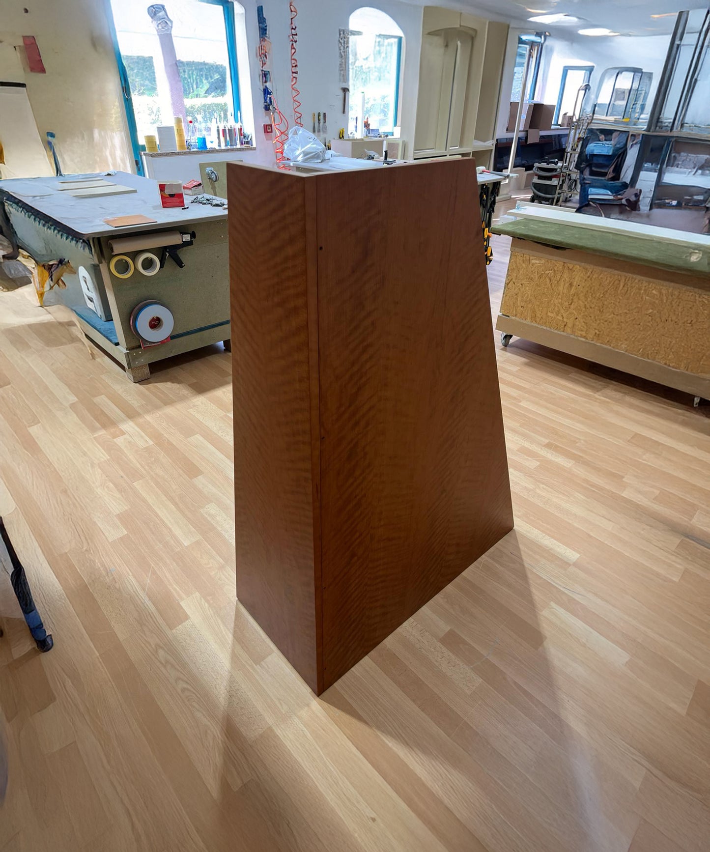 Prism Shelf, Right, Cherry Frise (Matte) - Sample