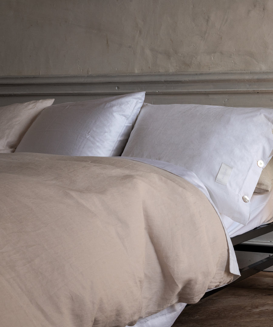 Pure Duvet Cover, Clay Sateen