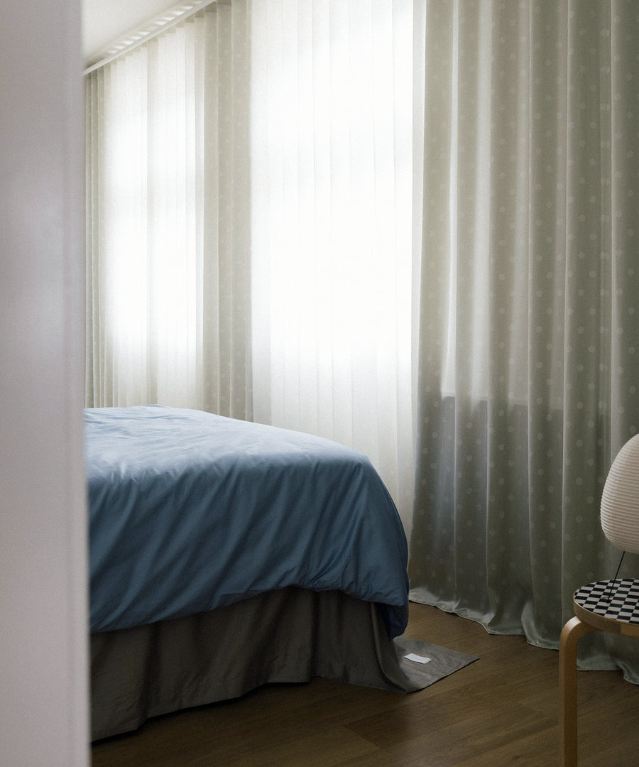 Pure Duvet Cover, Haze Blue Sateen