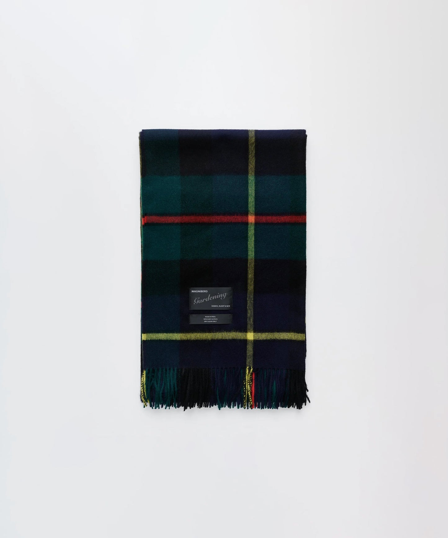 Queen Blanket, Scottish Green Tartan
