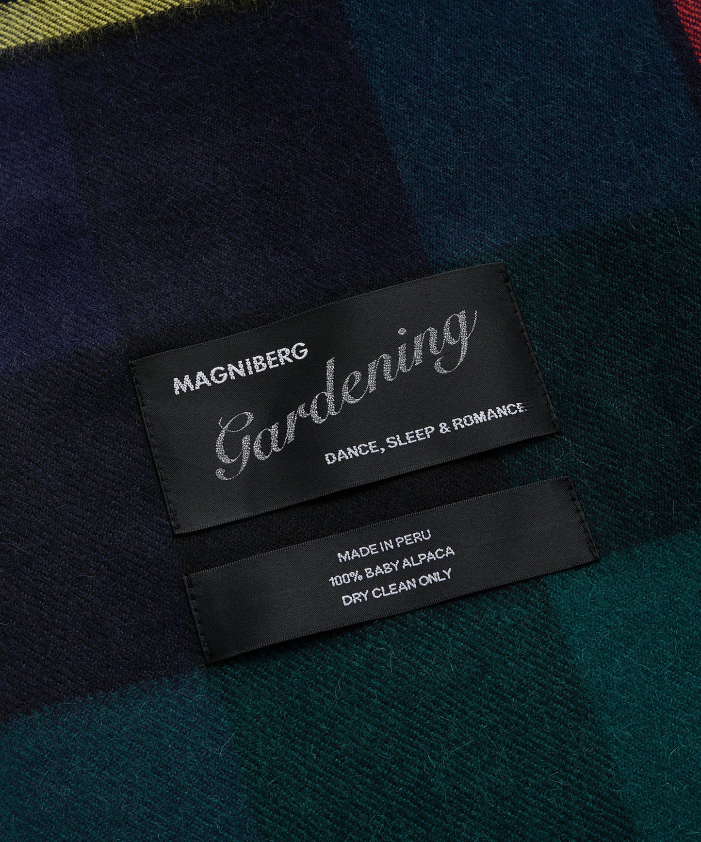 Queen Blanket, Scottish Green Tartan