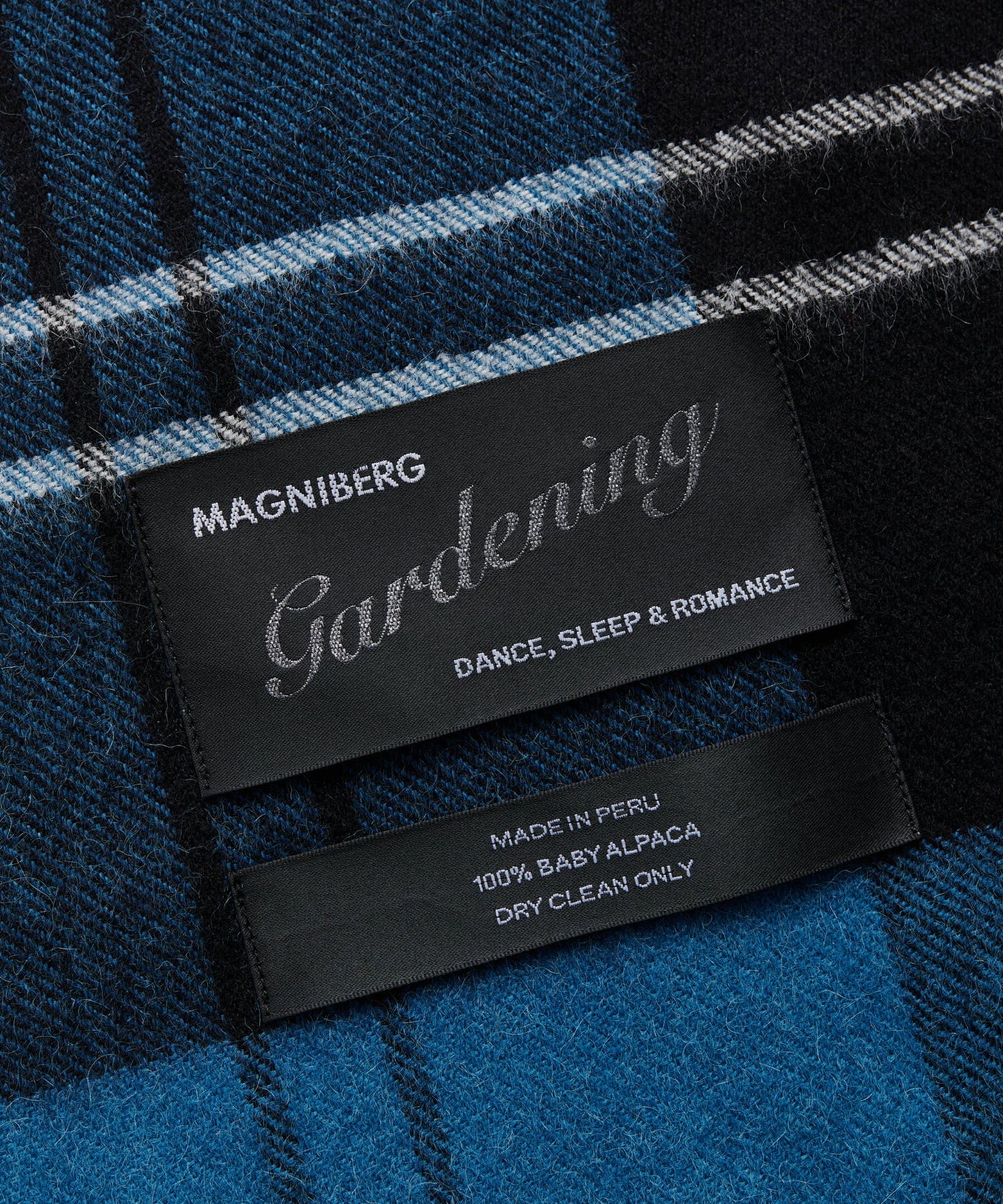 Queen Blanket, Volvo Blue Tartan
