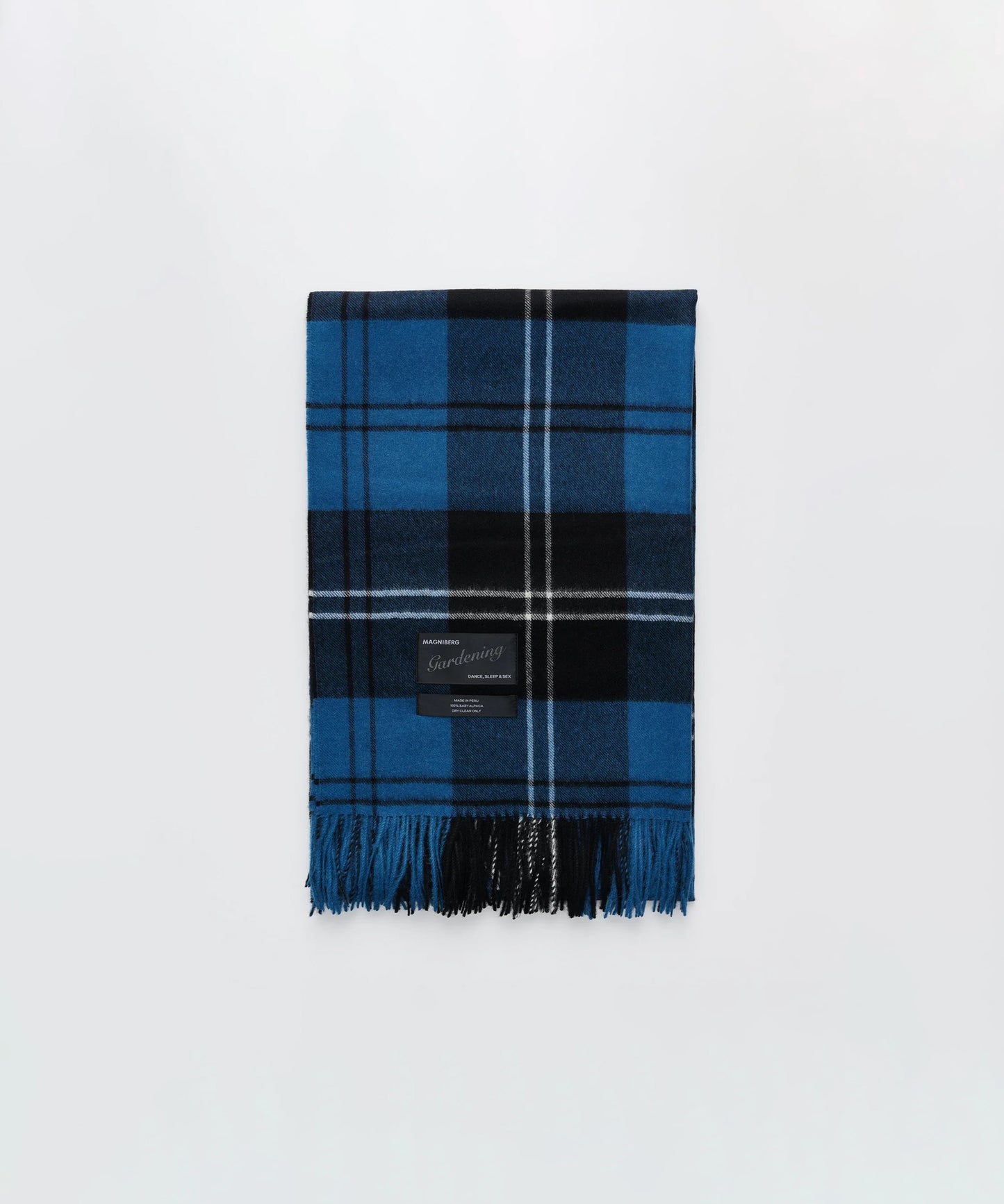Queen Blanket, Volvo Blue Tartan