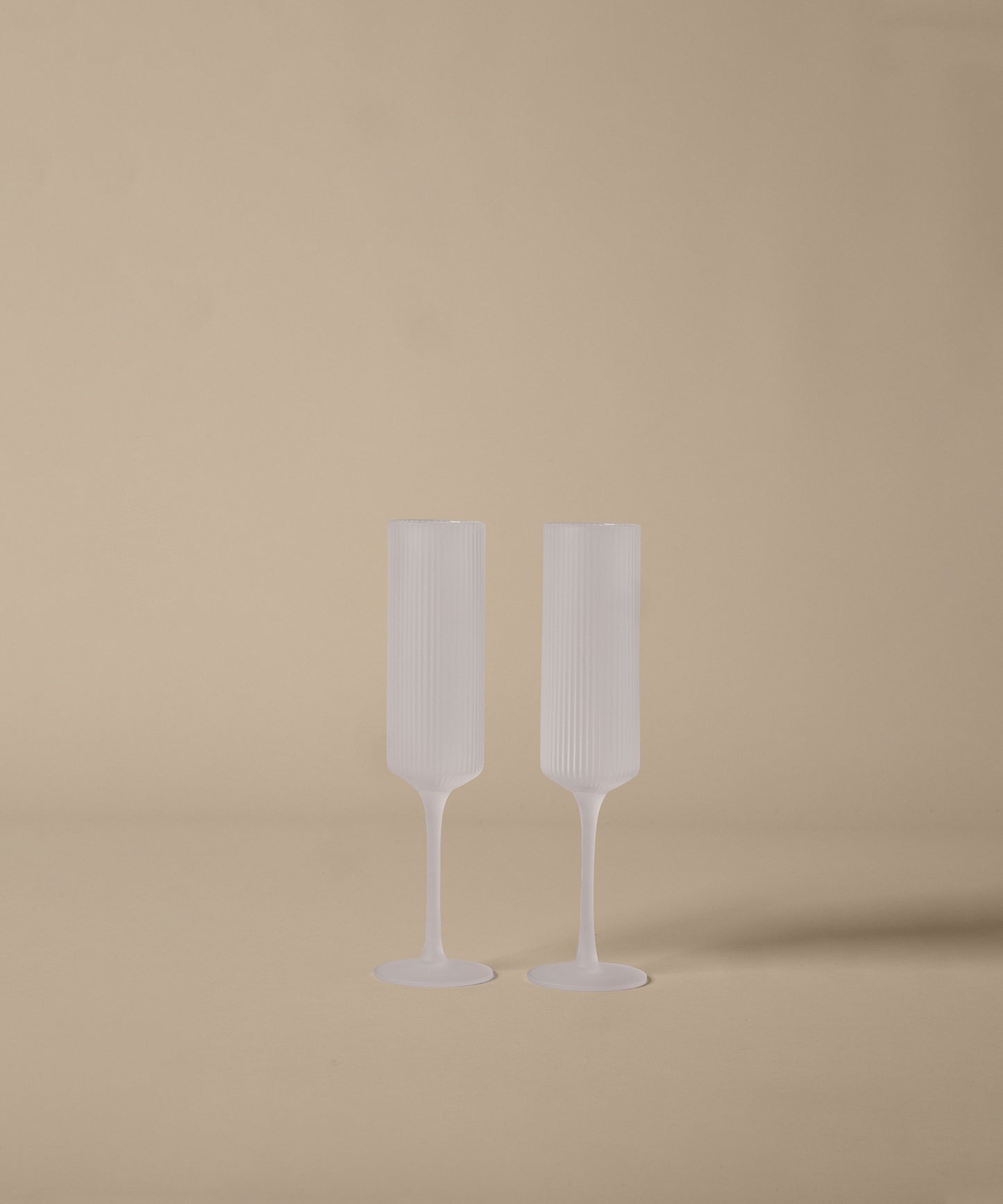 Ripple Champagne Flutes, Set of 2