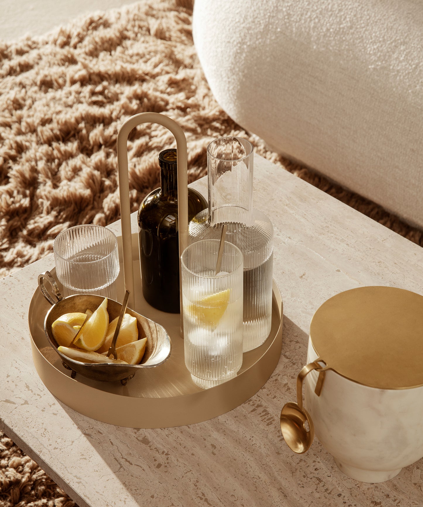 Ripple Long Drink Glasses (Set of 4)