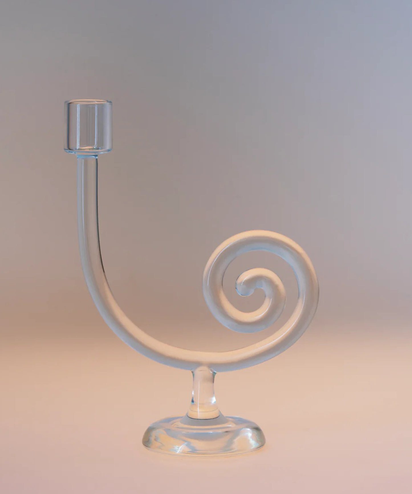 Single Stem Spiral Candleholder