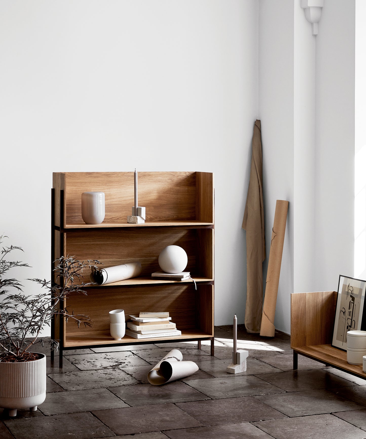 Stack Floor Shelf