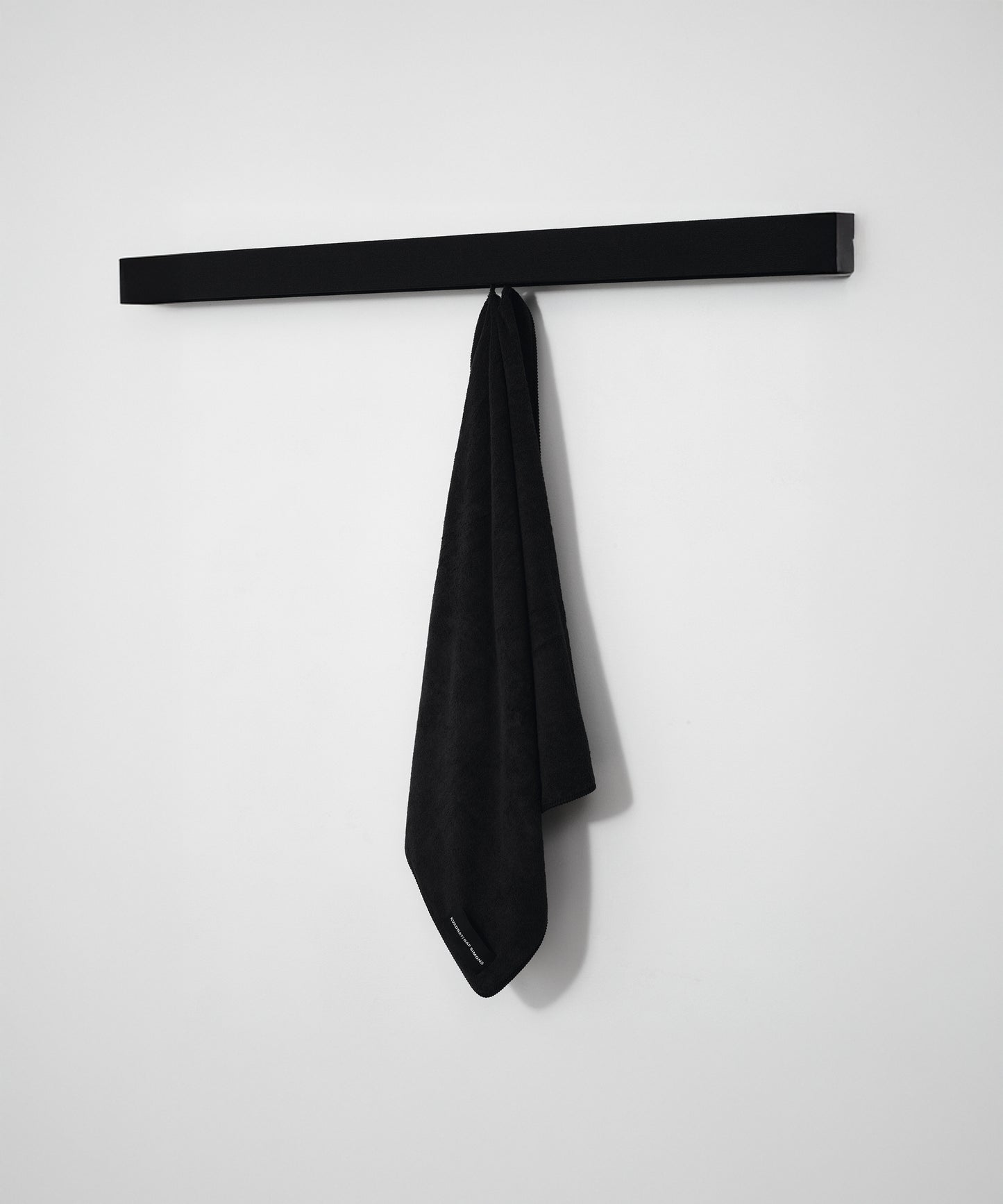 Whipstitch Beach Towel, Black