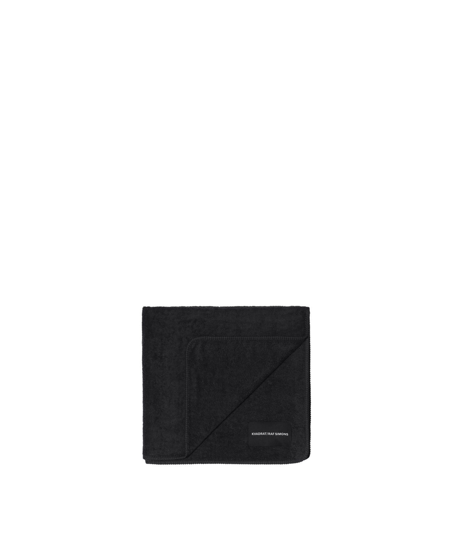 Whipstitch Beach Towel, Black