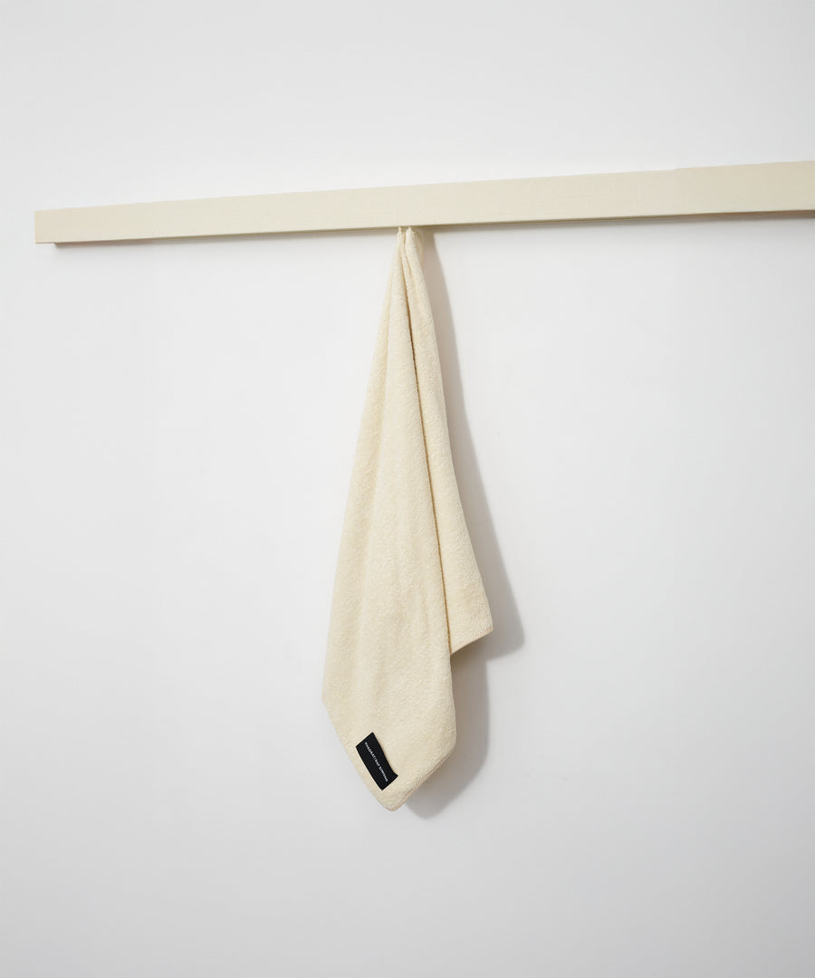 Whipstitch Beach Towel, Off White