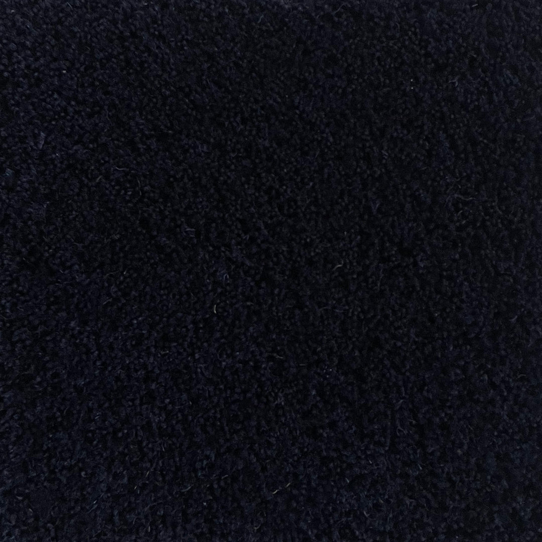 100% New Zealand Wool Rug Swatch in Dark Blue