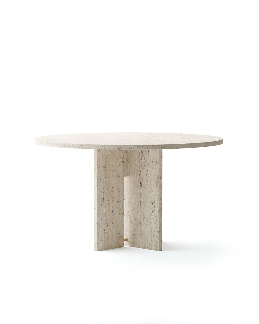 Segment Round Dining Table