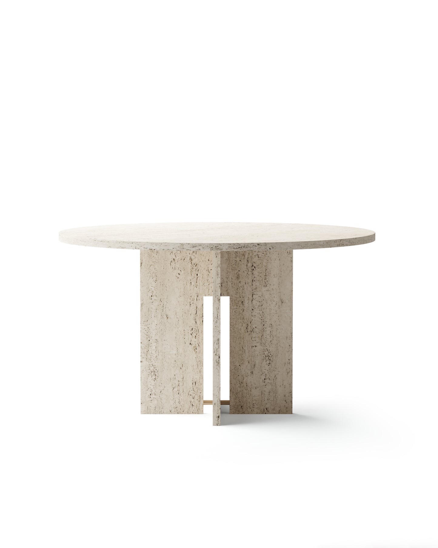 Segment Round Dining Table