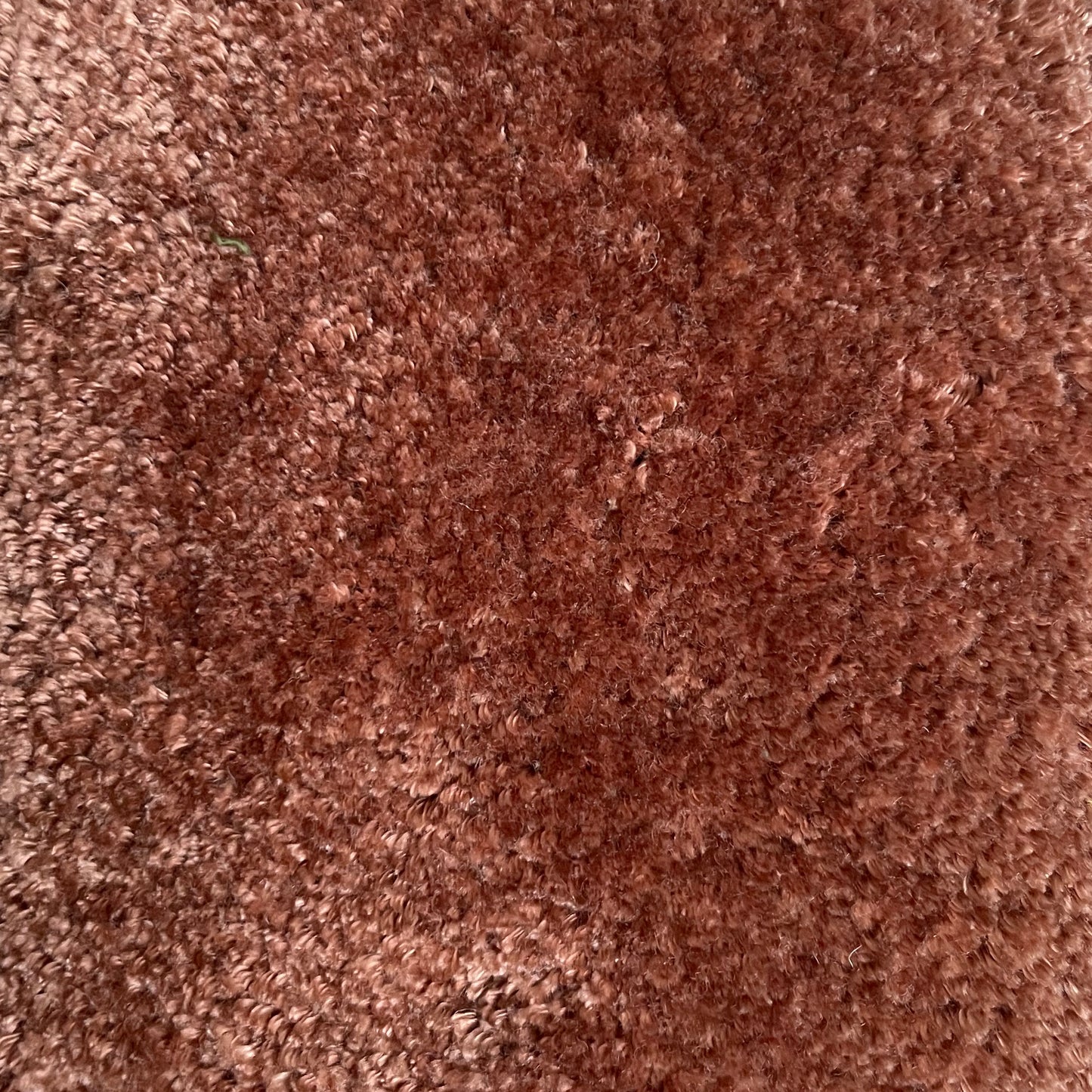 Tencel Rug Swatch In Copper Brown