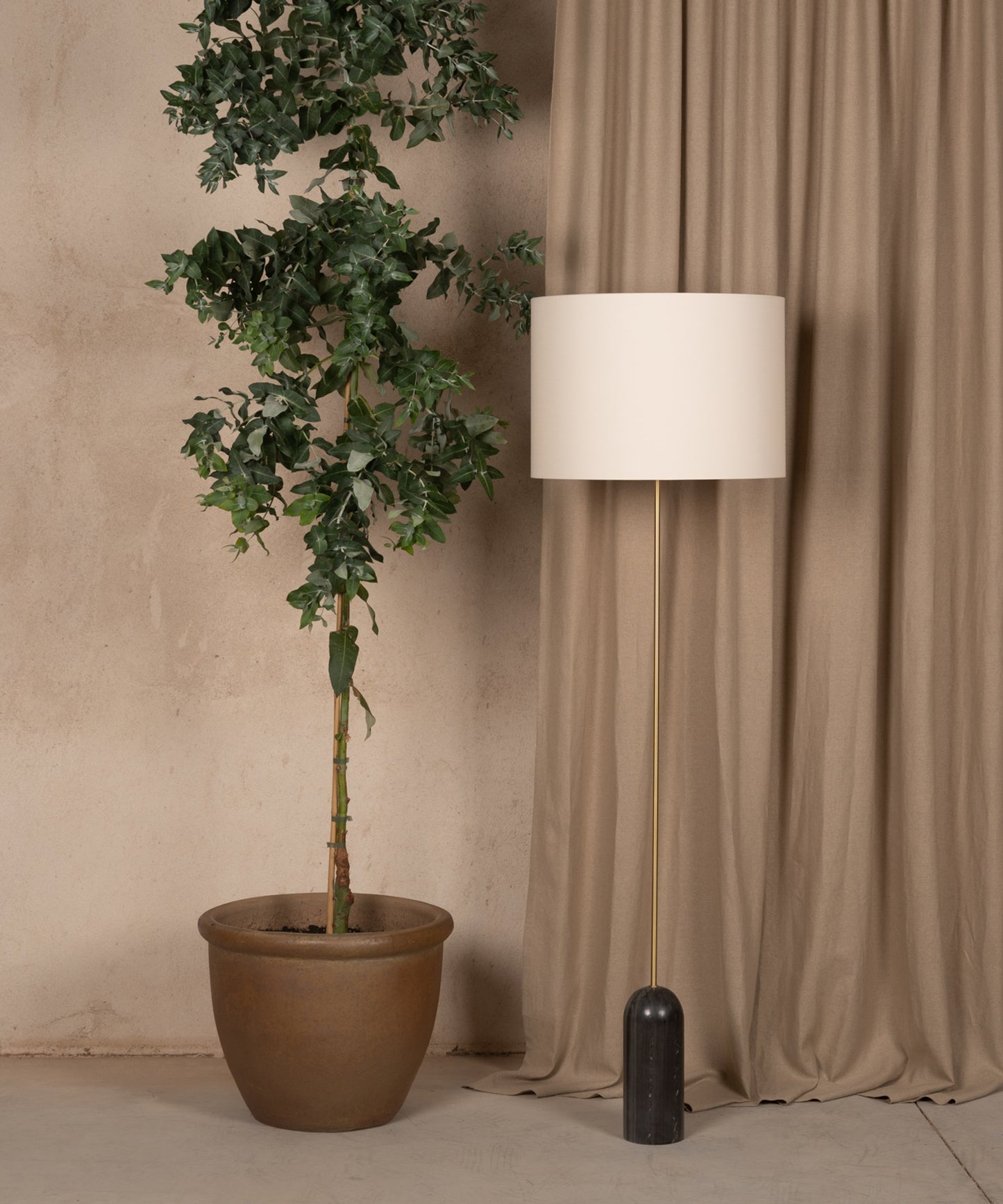 Drum Pendolo Floor Lamp