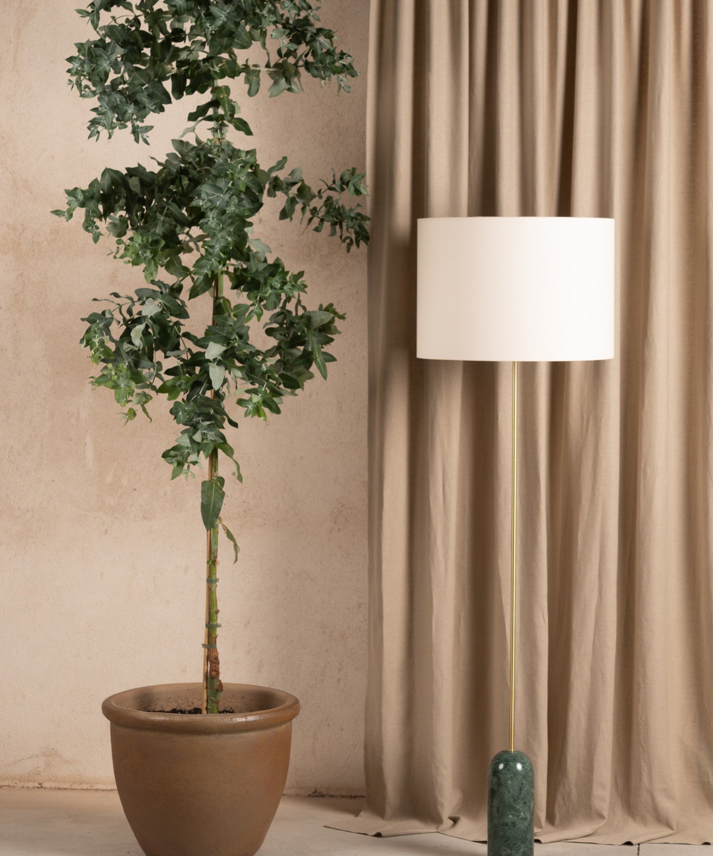 Drum Pendolo Floor Lamp