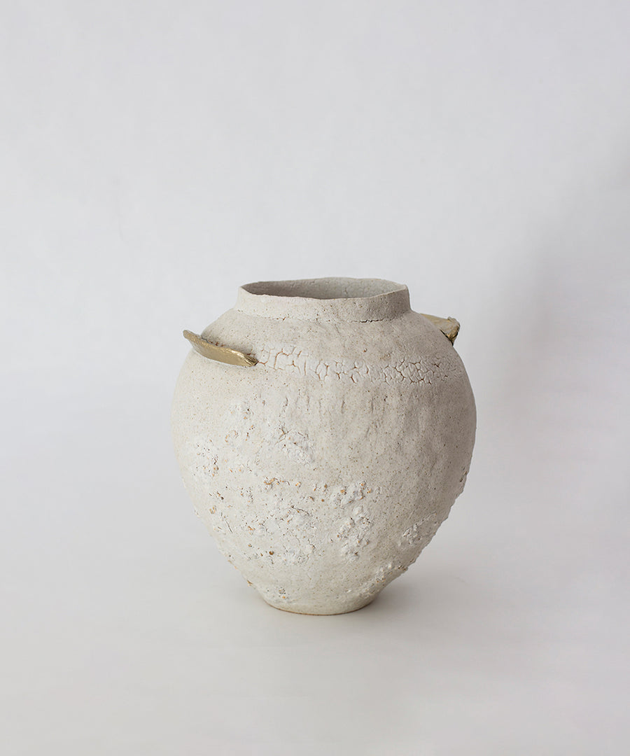 Isolated N.10 Stoneware Vase