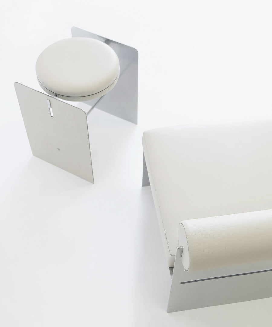 Building Blocks Lounge Chair Off-White