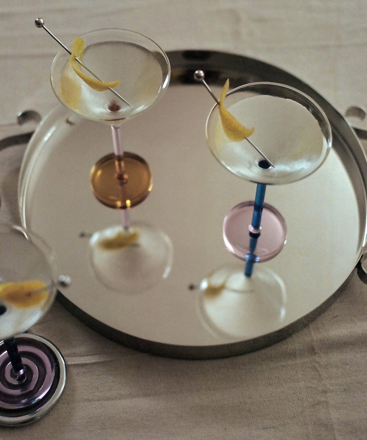 Piano Cocktail Glasses