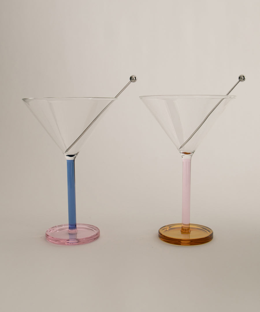 Piano Cocktail Glasses