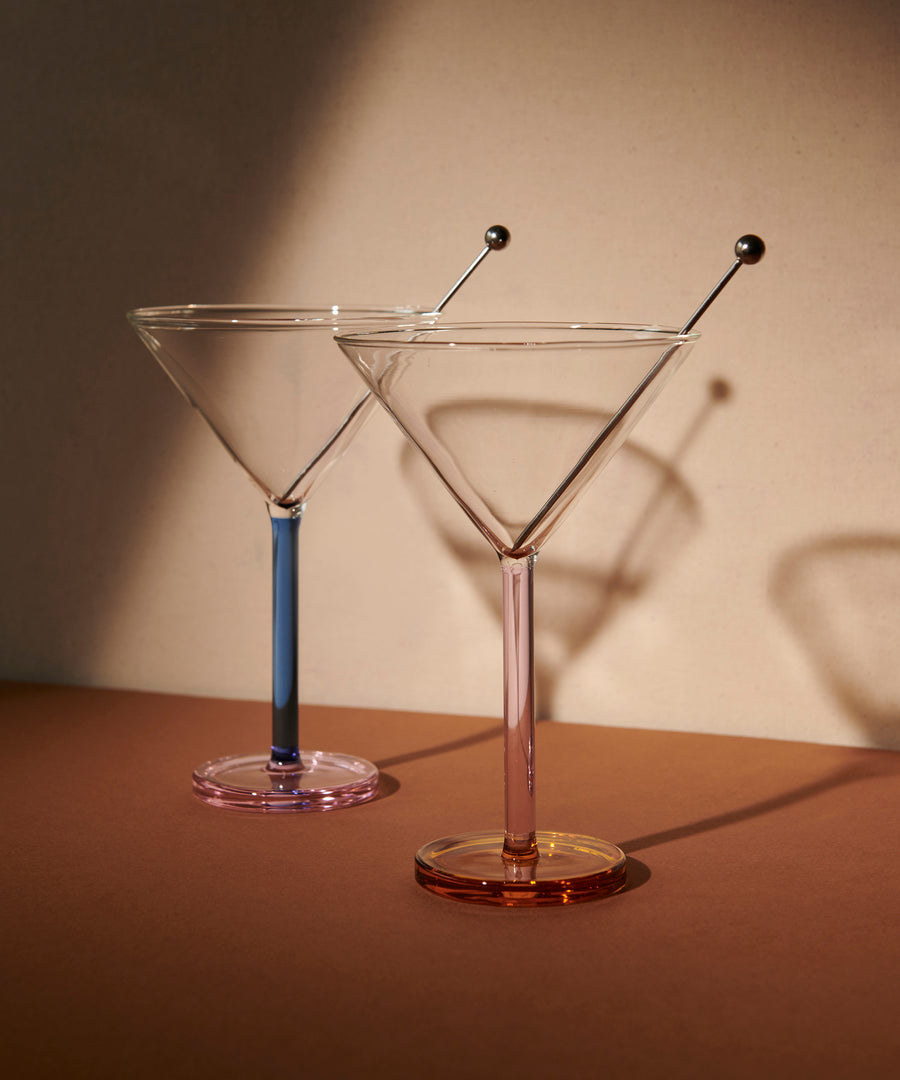 Piano Cocktail Glasses