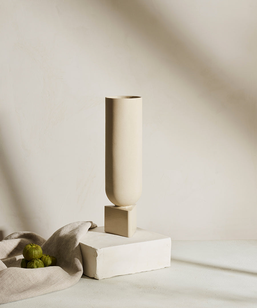 Tava Tall Ceramic Vase