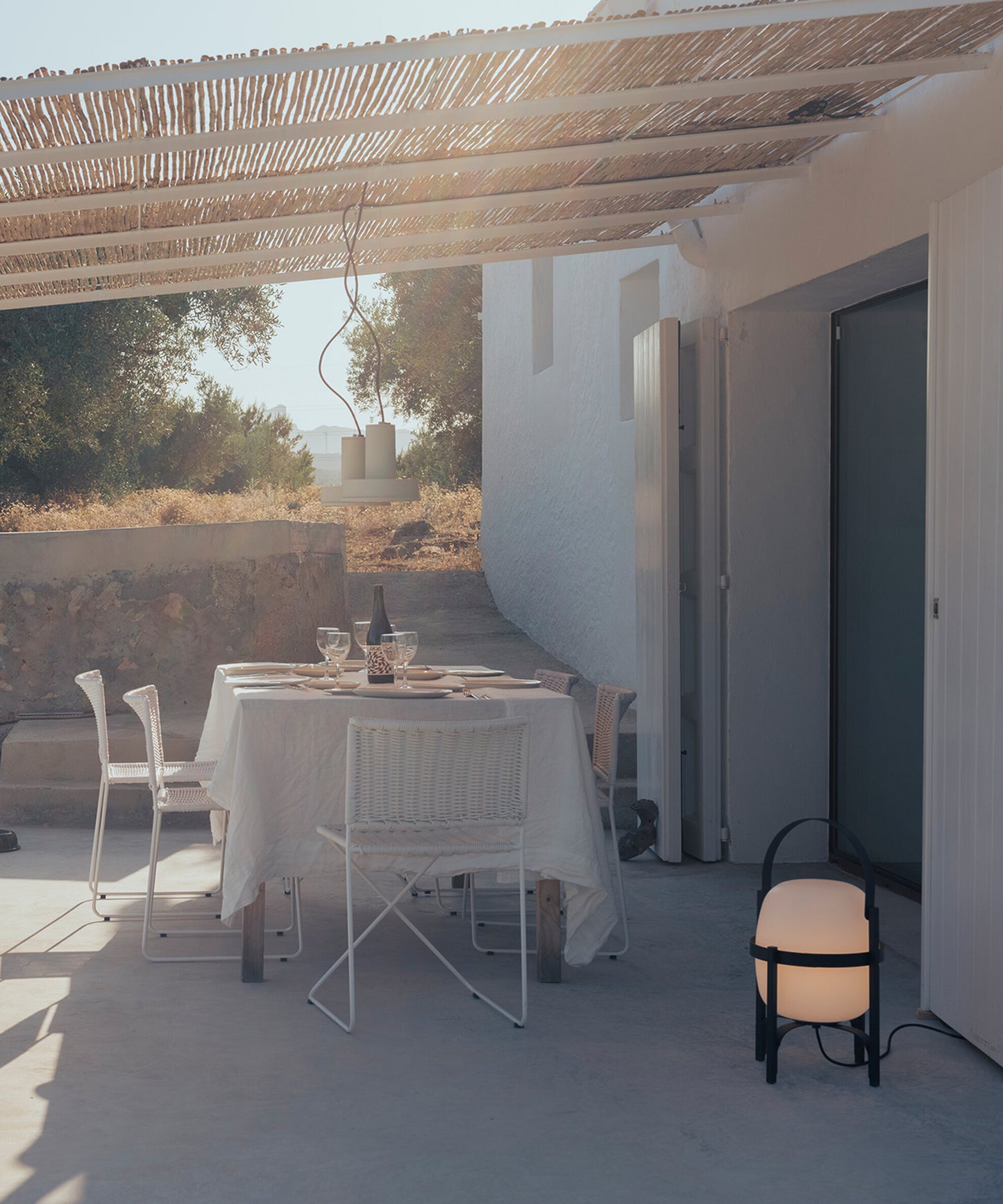 Cesta Exterior Table Lamp