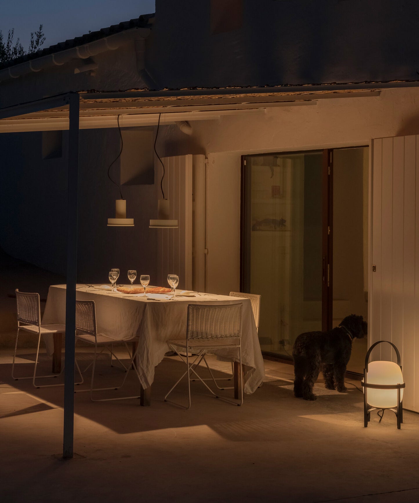Cesta Exterior Table Lamp