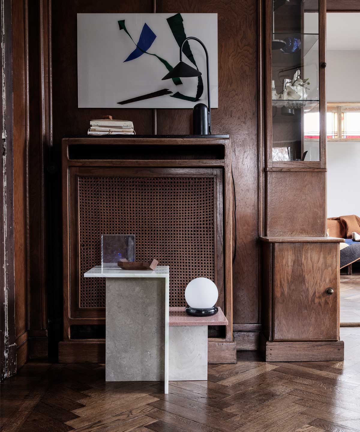 Distinct Side Table