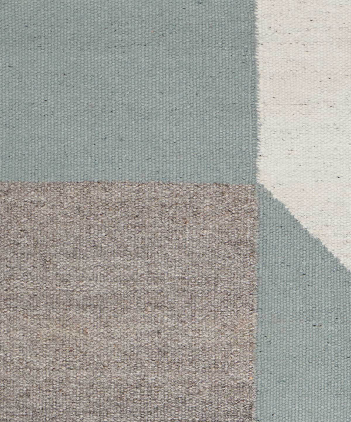 Blocchi Rug in Aqua