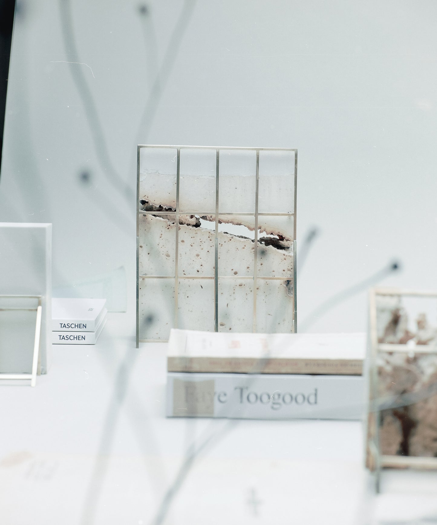 Monolith IV Bookend with Stone