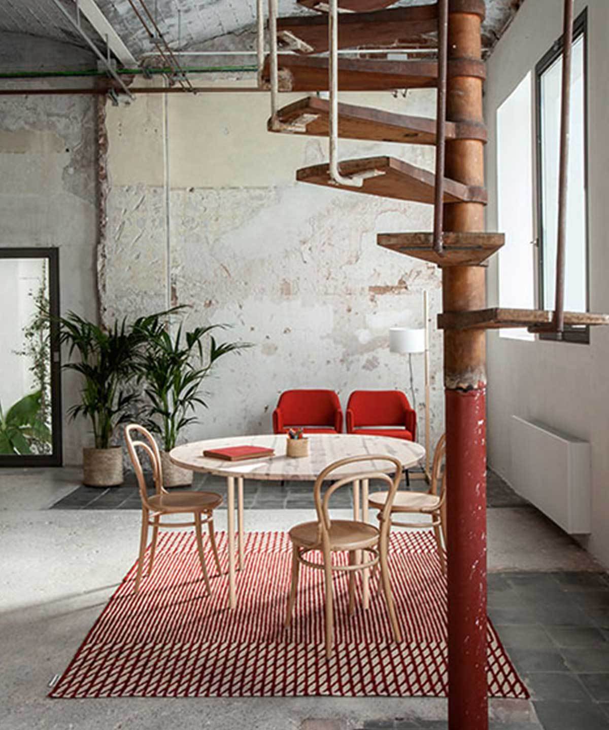 Blur Rug in Red by nanimarquina | TRNK