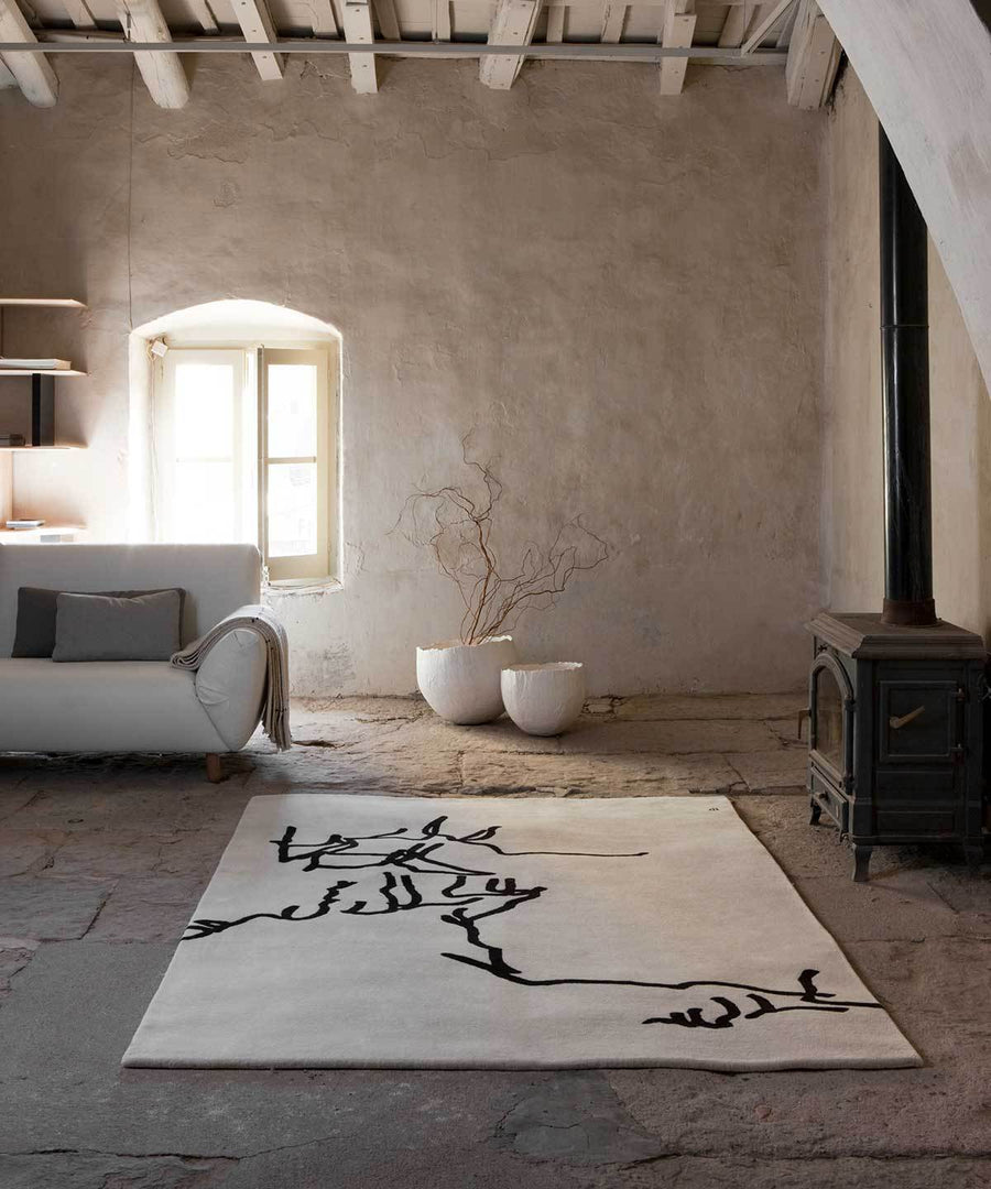 Chillida Rug in Dibugo Tinta by nanimarquina | TRNK