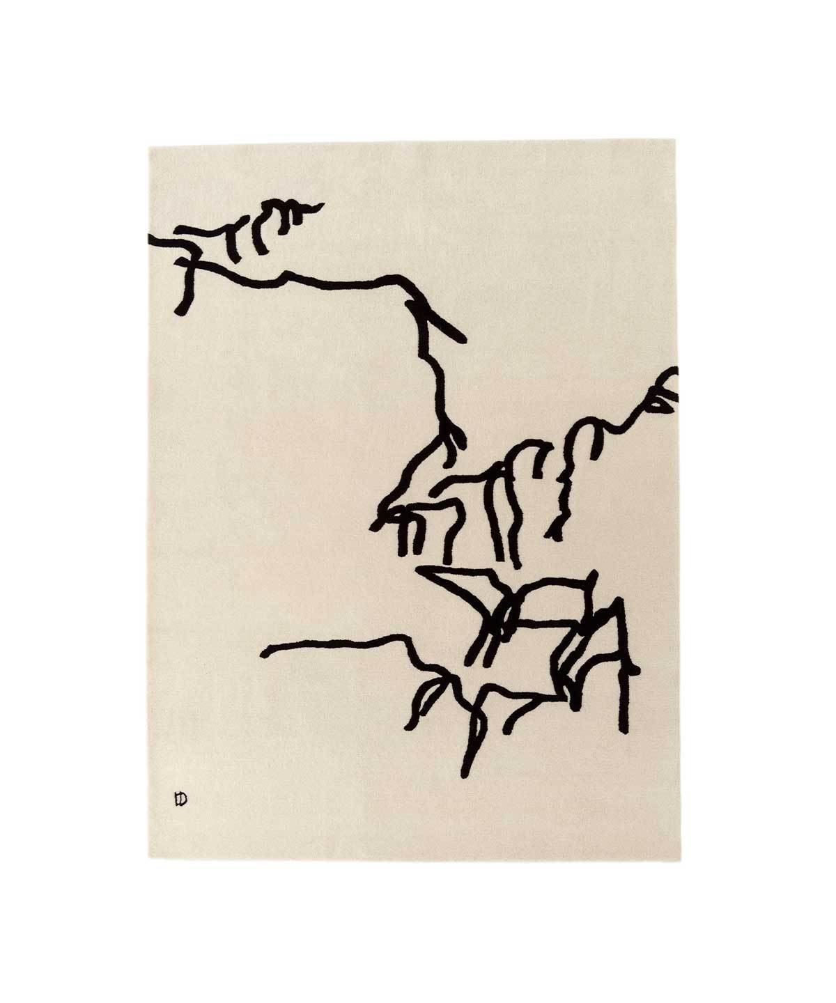 Chillida Rug in Dibugo Tinta by nanimarquina | TRNK
