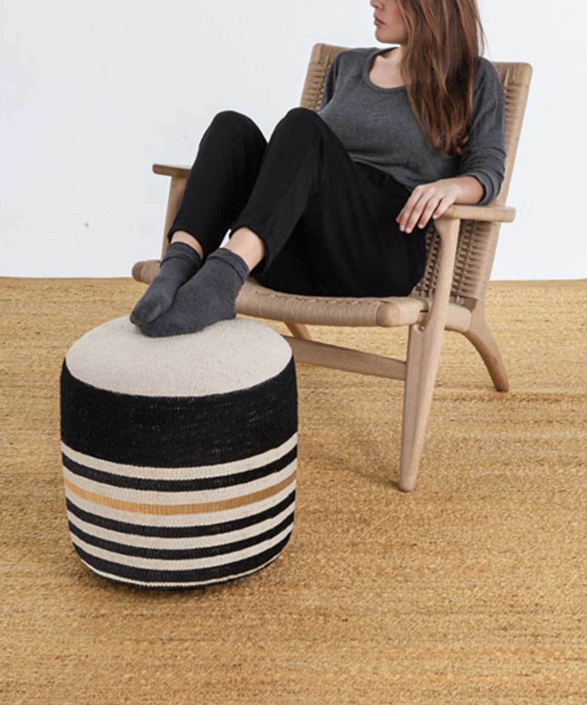 Kilim Pouf 2 by nanimarquina | TRNK