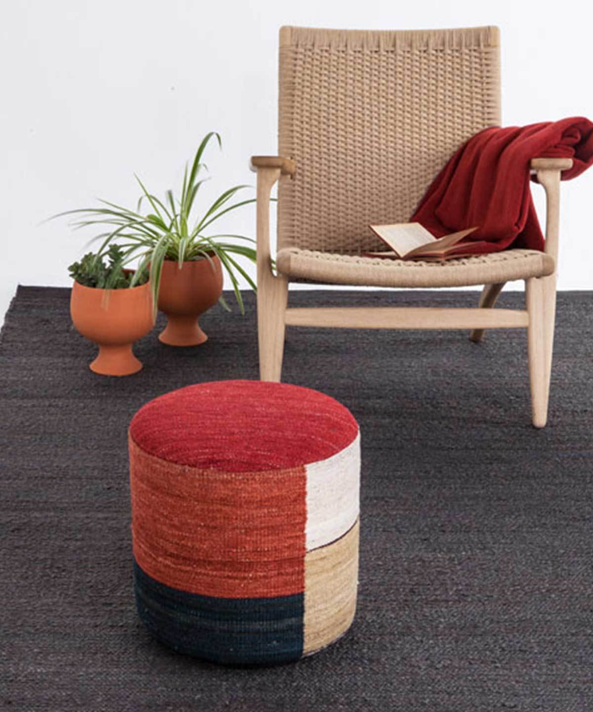 Kilim Pouf 3 by nanimarquina | TRNK