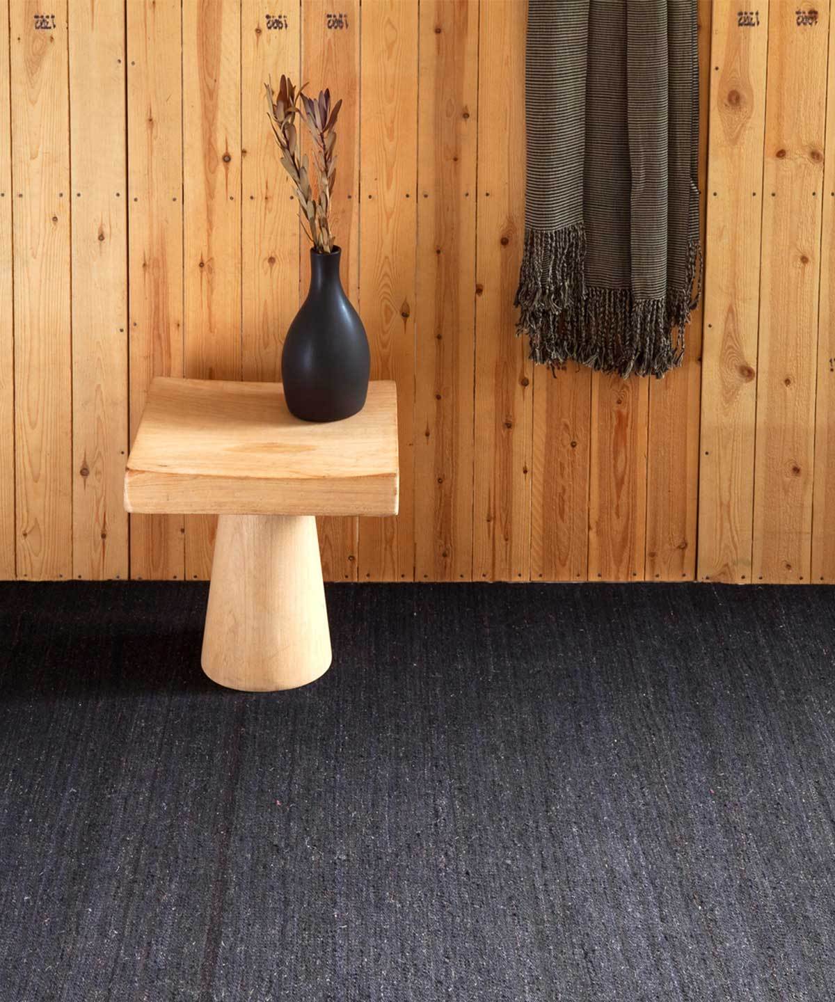 Nomad Rug in Black by nanimarquina | TRNK