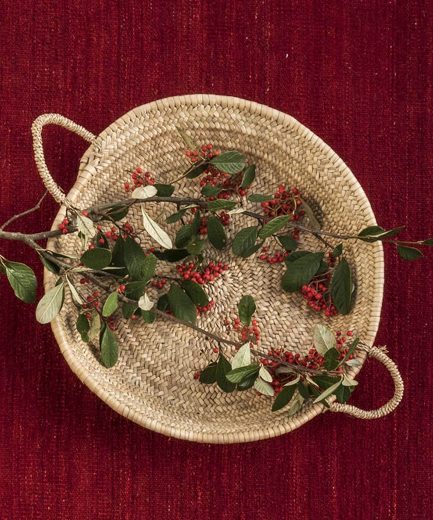 Nomad Rug in Deep Red by nanimarquina | TRNK