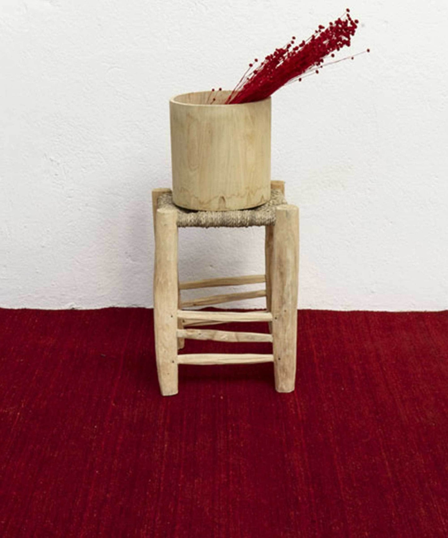 Nomad Rug in Deep Red by nanimarquina | TRNK