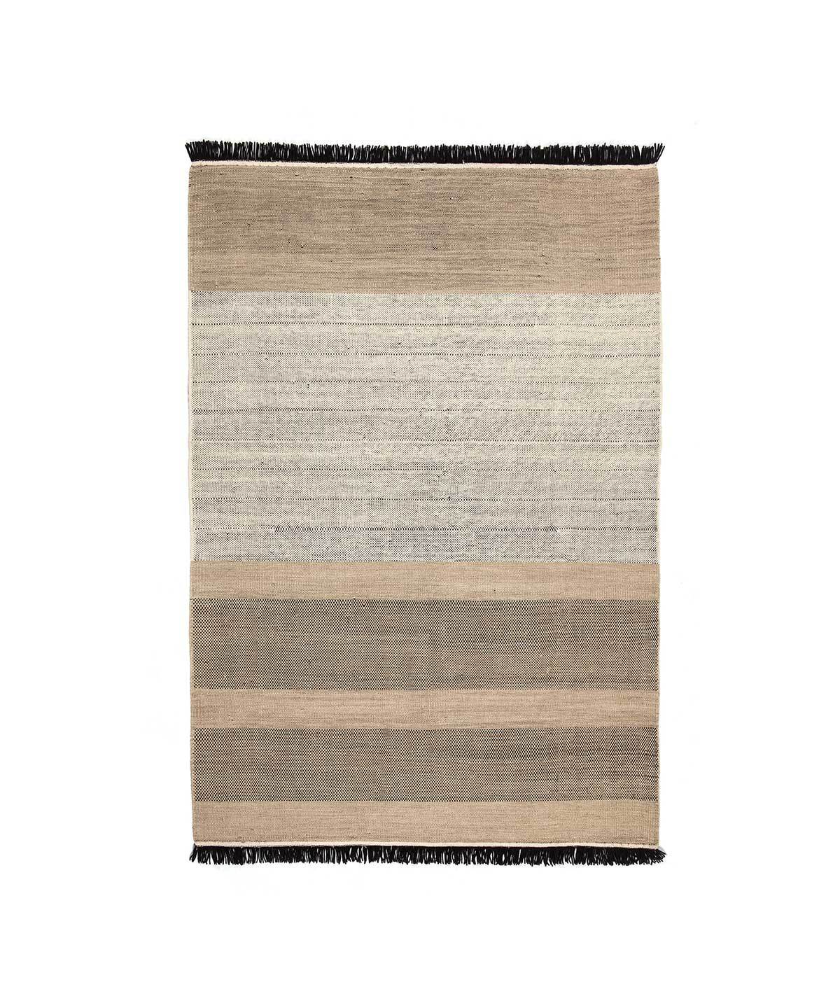 Tres Rug in Black Stripes by nanimarquina | TRNK