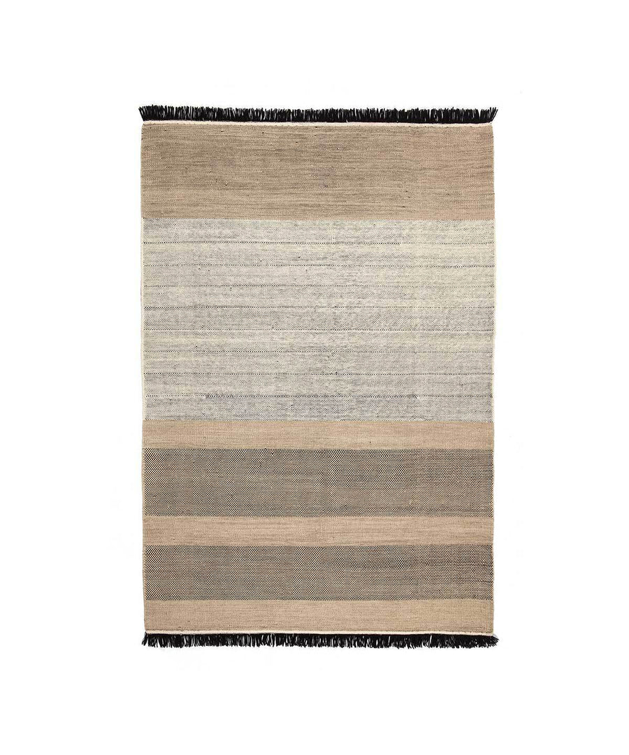 Tres Rug in Black Stripes by nanimarquina | TRNK